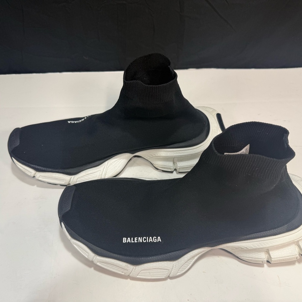 Balenciaga Monochrome Sock Sneakers
